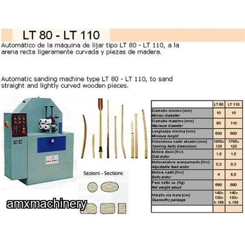 LIJADORA PARA CURVOS Y RECTOS BRUSA LT-80