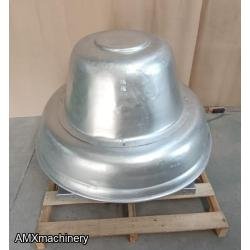 PARTE: 12461-4 - EXTRACTOR CENTRIFUGO - DE AIRE - DE COCINA INDUSTRIAL – ALUMINIO