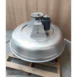 PARTE: 12461-4 - EXTRACTOR CENTRIFUGO - DE AIRE - DE COCINA INDUSTRIAL – ALUMINIO