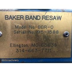 PART: 12567-E - HORIZONTAL BAND RESAW - BAKER