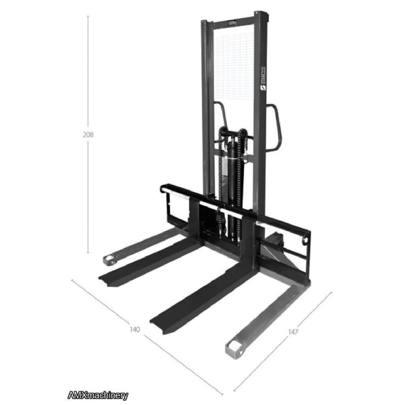 PARTE: 1HN-HSS-1EW – APILADOR-ESTIBADOR - MANUAL – EXTRA-ANCHO – 1 TON