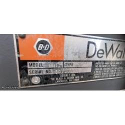 PARTE: AMX SIERRA RADIAL - MOTOR 5 HP - 220V, 3 FASES - DEWALT 3526