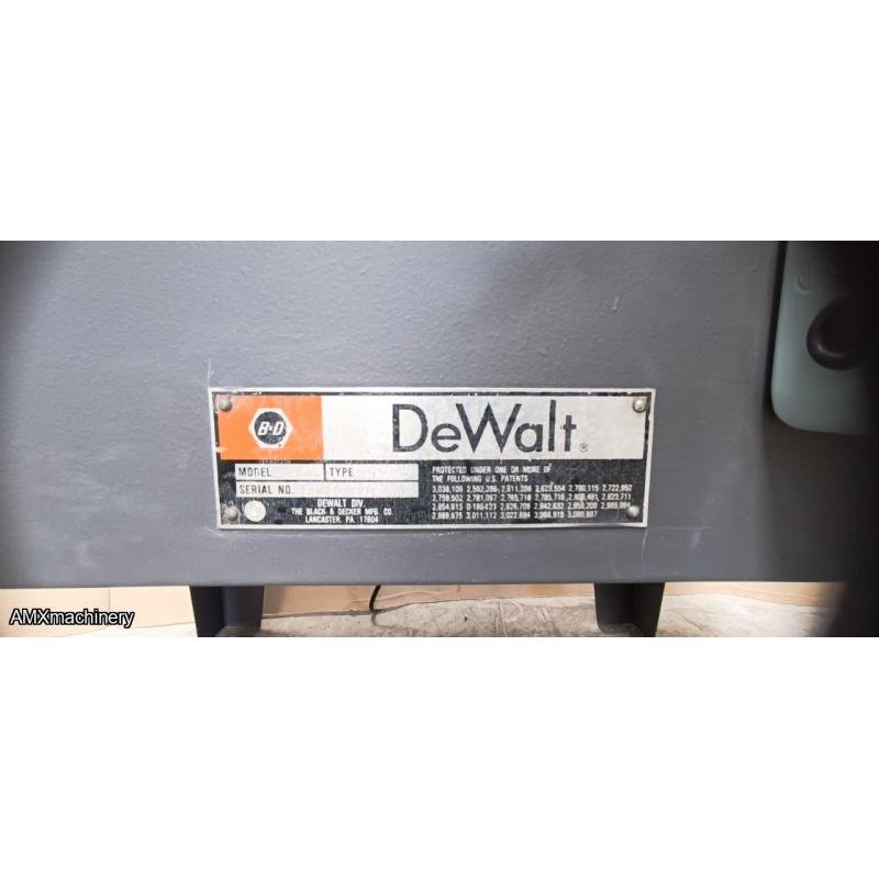 PARTE: AMX SIERRA RADIAL - MOTOR 5 HP - 220V, 3 FASES - DEWALT 3526